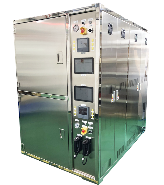 Double furnace vacuum pressure oven